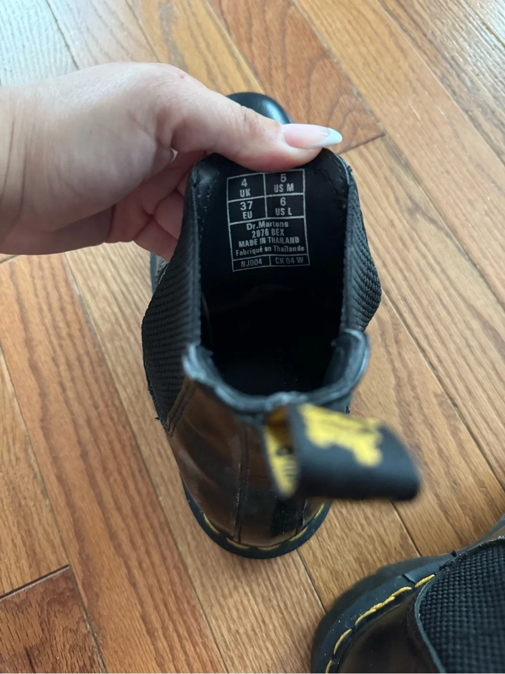 Dr. Martens Black Leather Chelsea